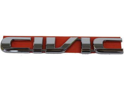 Honda 75765-S5P-A00 Emblem, Rear (Civic)