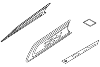 2018 Honda CR-V Fender - 08F59-TLA-101