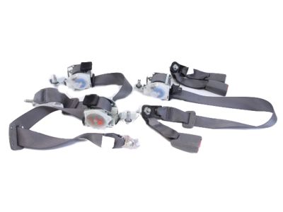 Honda 04824-SNE-A01ZA Tongue Set, Right Rear Seat Belt (Outer) (Atlas Gray)