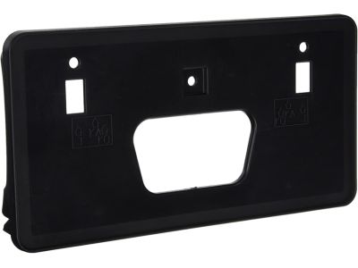 Honda 71145-S0X-A00 Base, Front License Plate