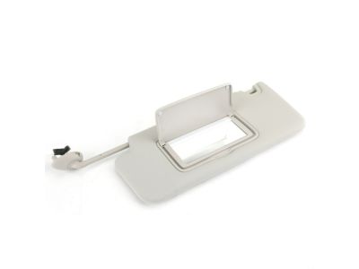 Honda 83280-TA5-A71ZA Sunvisor Assembly, Driver Side (Pearl Ivory) (Mirror)