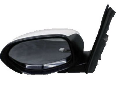 Honda 76200-TK8-A51ZF Mirror, Passenger Side Door (White Diamond Pearl)