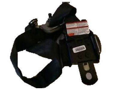 Honda 04828-SCV-A01ZA Outer Set, Left Rear Seat Belt (Graphite Black)