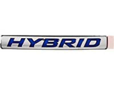 Honda 75723-TT1-A01 Emblem, Rear (Hybrid)