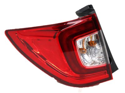 Go-Parts Left Driver Side Outer 33550-TG7-A01 HO2804107 for 2016 Honda Pilot Rear Tail Light Lamp Assembly / Lens / Cover 