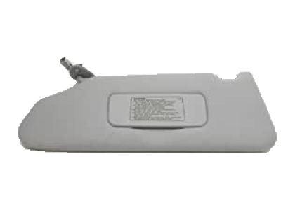 Honda 83280-S0X-A03ZB Sunvisor Assembly, Driver Side (Pale Quartz) (Vanity Mirror)