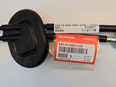 Honda 54310-S5A-033 Wire, Change