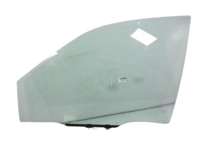 Honda 73350-S0X-308 Glass Assy., L. FR. Door (Green) (PPG)