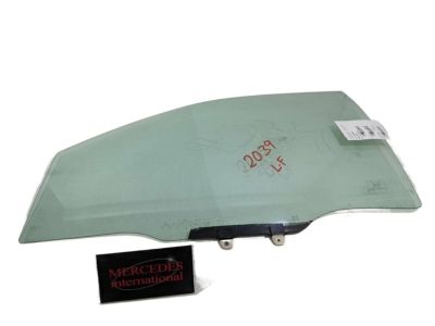 Honda 73350-S0X-308 Glass Assy., L. FR. Door (Green) (PPG)