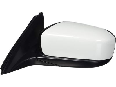 Honda 76250-SDA-A13ZD Mirror Assembly, Driver Side Door (Taffeta White) (R.C.)