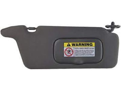 Honda 83230-S5P-A01ZA Sunvisor Assembly, Passenger Side (Seagull Gray) (Mirror)