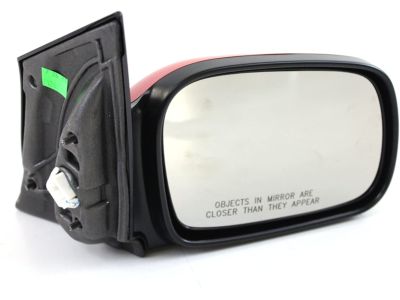 Honda 76200-SVA-A11ZH Mirror Assembly, Passenger Side Door (Rallye Red) (R.C.)