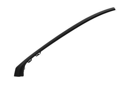 72442-TA5-A01ZA Honda Garnish, R. FR. Door Sash (Inner) *NH167L* (GRAPHITE BLACK) Product Photo 2 of 2