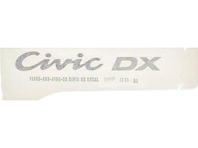 Honda 75765-SR3-A11ZF