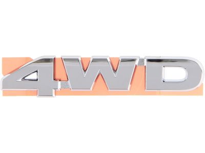 Honda 75719-TP7-A01 Emblem, Rear (4Wd)