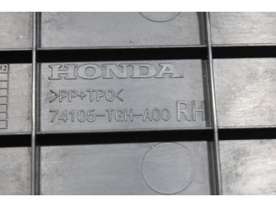 74105-TGH-A00 Honda Enclosure R, FR. Product Photo 2 of 2