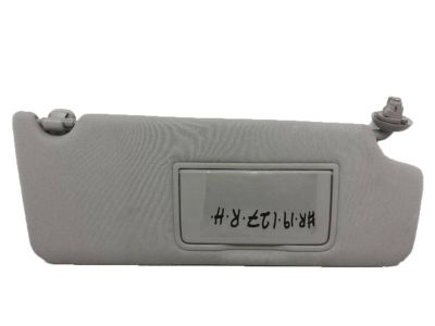 Honda 83230-TG7-A01ZB Sunvisor Assembly, Passenger Side (Wisteria Light Gray) (Mirror)