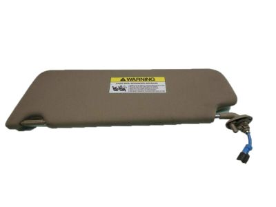 Honda 83230-TG7-A11ZA Sunvisor Assembly, Passenger Side (Shadow Beige) (Mirror)