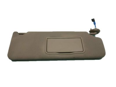 Honda 83230-TG7-A11ZA Sunvisor Assembly, Passenger Side (Shadow Beige) (Mirror)