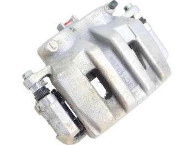 thumbnail image 2 of Rear Left Driver Side Brake Caliper With Bracket For 2011-2017 Honda Odyssey – Cast Iron, W/ Hardware 2 of 3