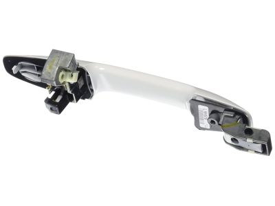 Honda 72680-SNE-A11ZE Handle Assembly, Left Rear Door (Outer) (Taffeta White)