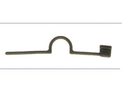 Honda 11833-P08-000 Rubber, Driver Side Back Seal