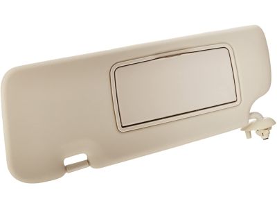 Honda 83280-T0A-A01ZA Sunvisor Assembly, Driver Side (Max Ivory) (Mirror)