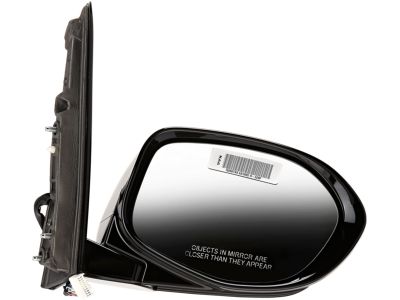 Honda 76200-TK8-A61ZA Mirror, Passenger Side Door (Dark Cherry Pearl)