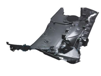 Honda 84623-THR-A01ZA Base Assy., R. RR. Side Lining*NH900L* (DEEP BLACK)