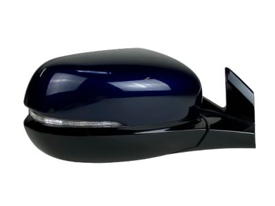 Honda 76200-TG7-A61ZH Mirror Assembly, Passenger Side Door (Obsidian Blue Pearl)