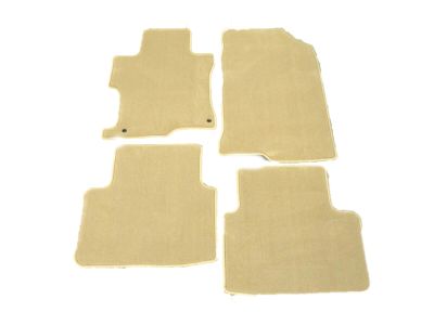 Honda 83600-TA5-A01ZD Floor Mat Set *YR358L* (WQ IVORY)