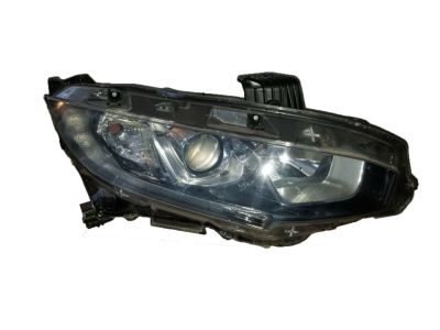 2016 Honda Civic Headlight - 33100-TBA-A01