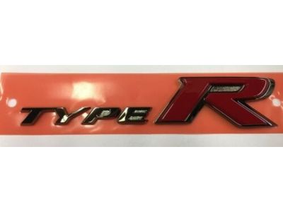 Honda 75723-TGH-A01 Emblem, Rear (Type R)