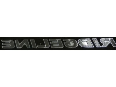 thumbnail image 2 of Genuine OEM Honda Ridgeline Rear Emblem – Tailgate Badge – 2006-2014 (75722-SJC-A01) 2 of 5