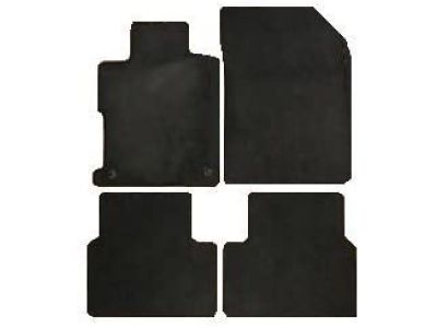 Honda 83600-TR3-A11ZA Floor Mat Set *NH167L* (GRAPHITE BLACK)