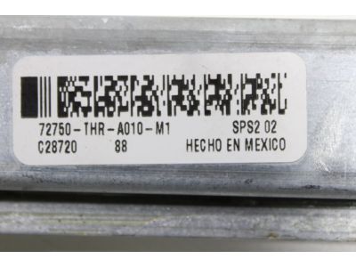 2022 Honda Odyssey Window Regulator - 72750-THR-A01