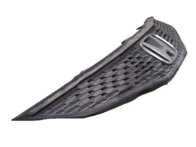 Front Bumper Grille For 2009-2014 Honda Fit Sport - Matte Black - Action Crash 15975FM