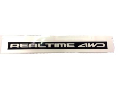 1997 Honda CR-V Emblem - 75722-S10-A01