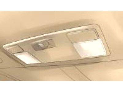 Honda 83200-SDC-A12ZA Lining Assy., Roof *NH220L* (Sunroof) (CLEAR GRAY)