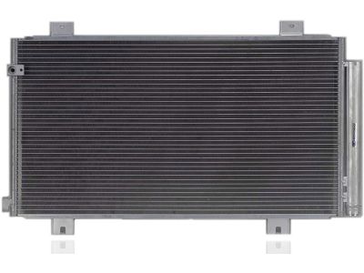 KAX Aluminum A/C Condenser For 2016-2019 Honda Civic 4-Door 2.0L - Replaces 80100TBAA01, HO3030164