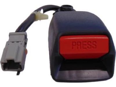 Honda 04816-S82-A22ZA Buckle Set, L. FR. Seat Belt *NH264L* (CLASSY GRAY)