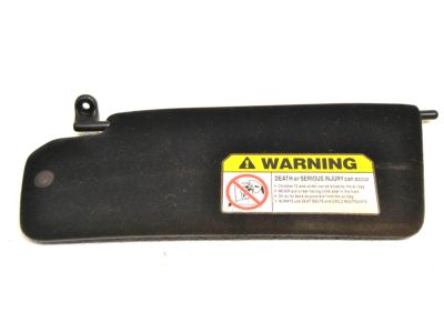 Honda 83280-S2A-A00ZA Sunvisor Assembly, Driver Side (Graphite Black)