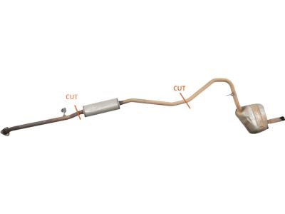 Honda Civic Muffler - 18307-TBA-A01