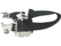 Honda 04824-SNE-A01ZC Tongue Set, Right Rear Seat Belt (Outer) (Graphite Black)