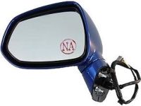 Honda 76250-SLN-A01ZA Mirror Assembly, Driver Side Door (Vivid Blue Pearl) (R.C.) Honda 76250-SLN-A01ZA Mirror Assembly, Driver Side Door (Vivid Blue Pearl) (R.C.)