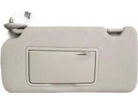 Honda 83280-T7W-A12ZA Sunvisor, L (Platinum Gray)