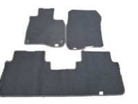 Honda 83600-TLA-A01ZA Floor Mat Set *NH900L* (DEEP BLACK) Honda 83600-TLA-A01ZA Floor Mat Set *NH900L* (DEEP BLACK)