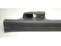 Honda 84251-TE0-A00ZA Garnish Assy., L. FR. Side (Inner) *NH167L* (GRAPHITE BLACK)