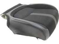 Honda 81531-TBA-L11ZA Cover, Left Front Seat Cushion Trim (Deep Black) (Combined)