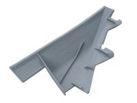 Honda 84101-S5A-003ZA Garnish Assy., R. FR. Pillar *NH220L* (CLEAR GRAY) Honda 84101-S5A-003ZA Garnish Assy., R. FR. Pillar *NH220L* (CLEAR GRAY)